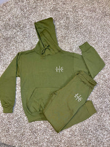 Original Unisex Hoodie Olive Green